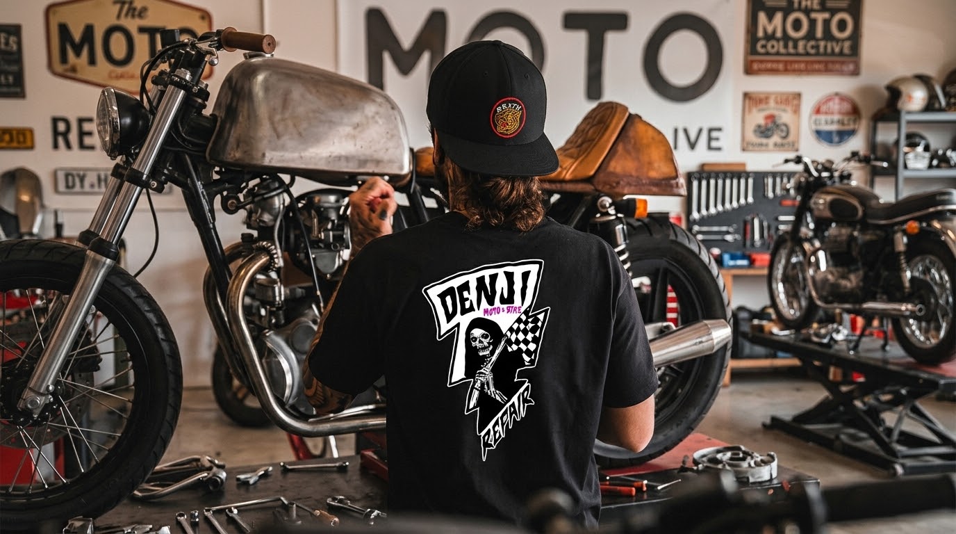 Taller DENJI Moto & Bike Repair trabajando en terreno